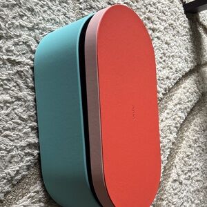 Dyson Red and Blue Storage Box